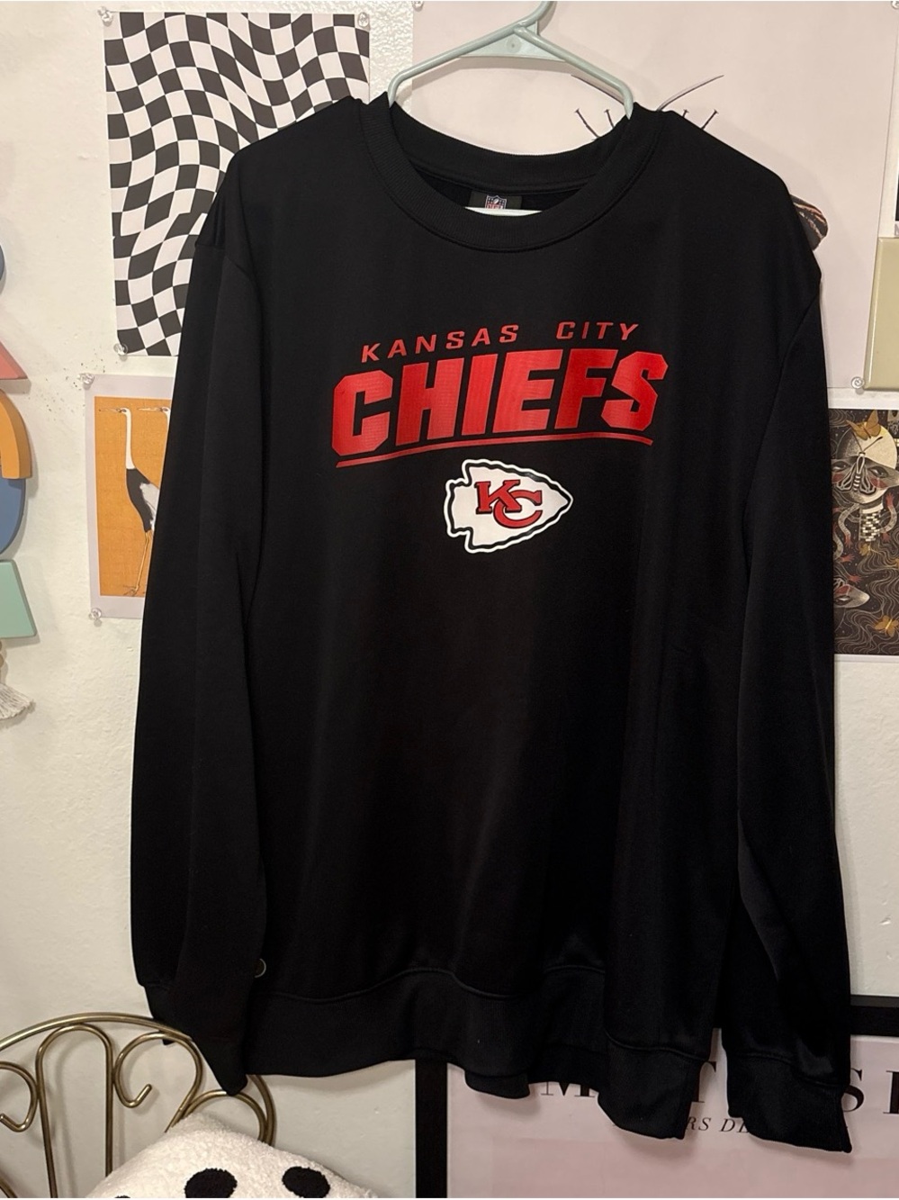 Kansas City Chiefs New Era NFL Crewneck Sweatshirt XXL